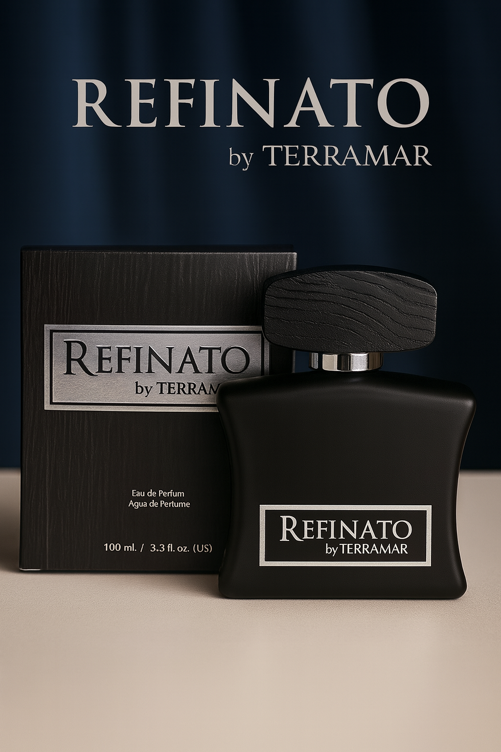 Refinato by Terramar – Agua de Perfume para caballero (100 mL)